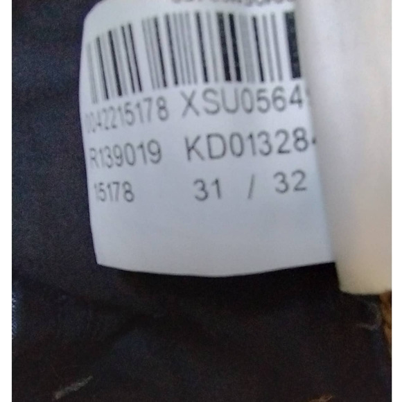 Mavi Jake Slim Leg Dark Wash Slightly Distressed Jeans, Size 31/32 - Picture 9 of 9